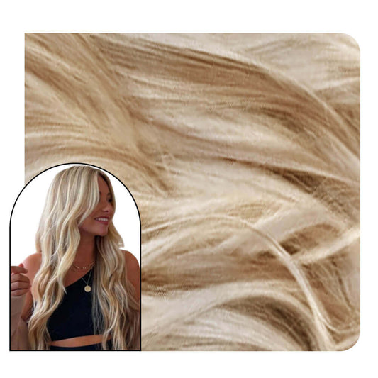 beach wave pu tape in hair extensions single donor hair wholesale