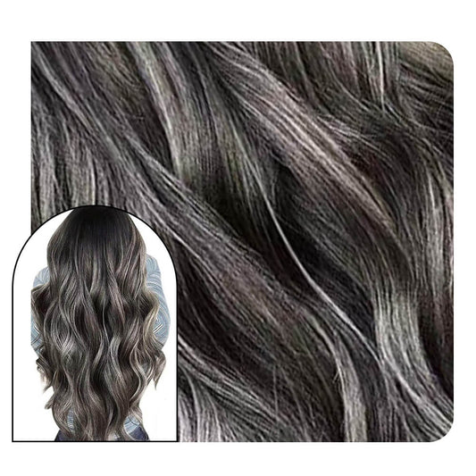 Inject Tape in Hair Extensions Curly Tape In Extension