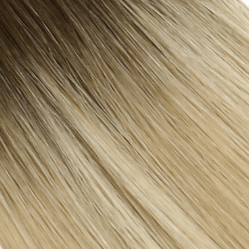 Customize Balayage Color Virgin U-tip Keratin Extensions High Quality Hair #2/18/22