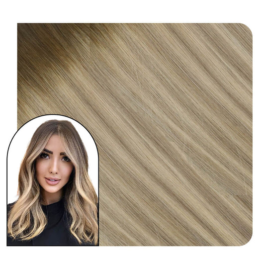 Balayage Blonde Virgin Tape in Hair Extensions  tape in hair extensions cheap
