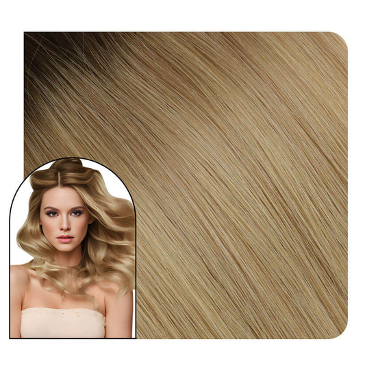 Balayage Invisible Genius Weft Hair Extensions Human Hair
