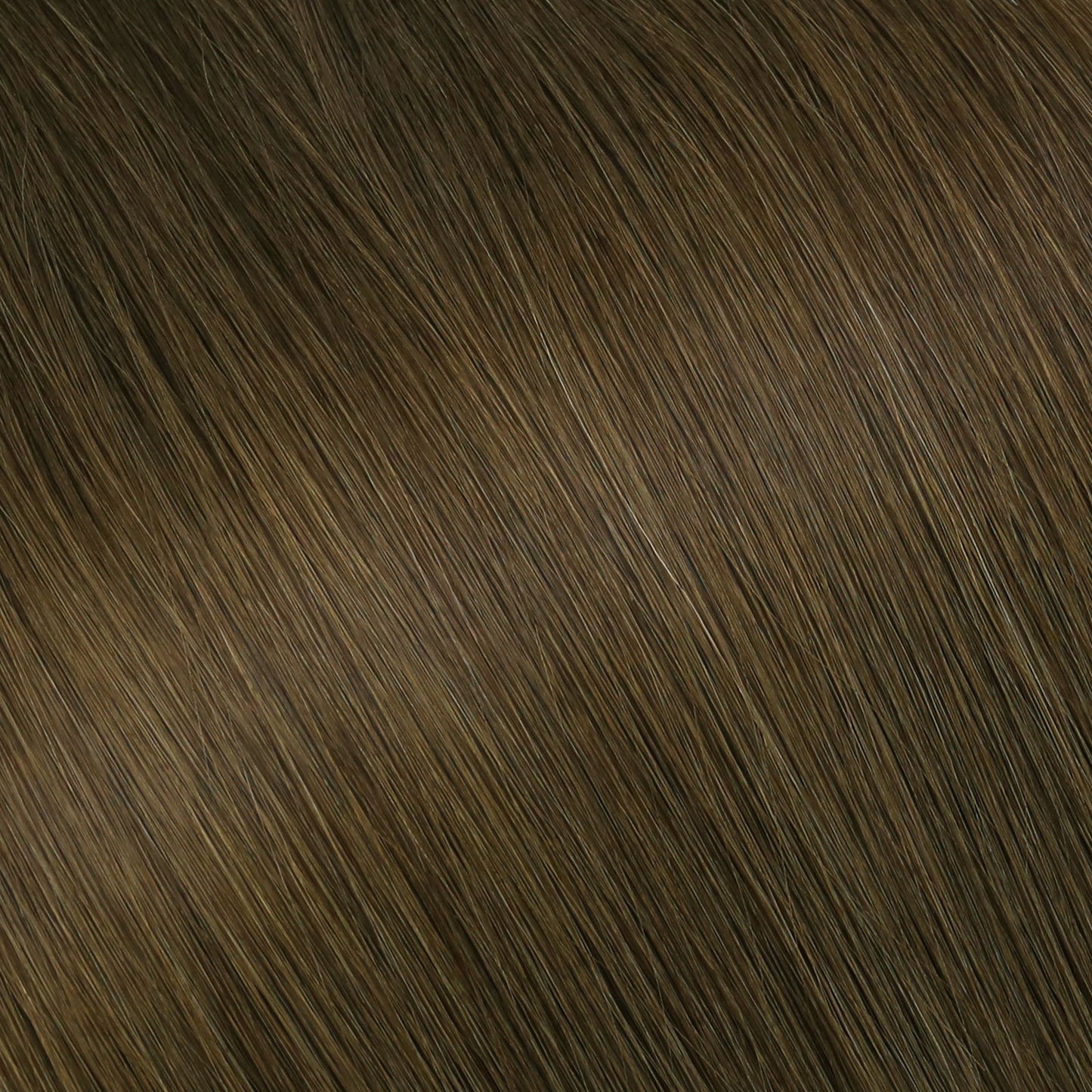 Customize Virgin Human Hair Extensions Solid Brown Color #3