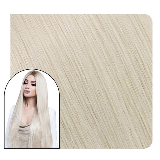 real human virgin hair weft hand tied bundles blonde color