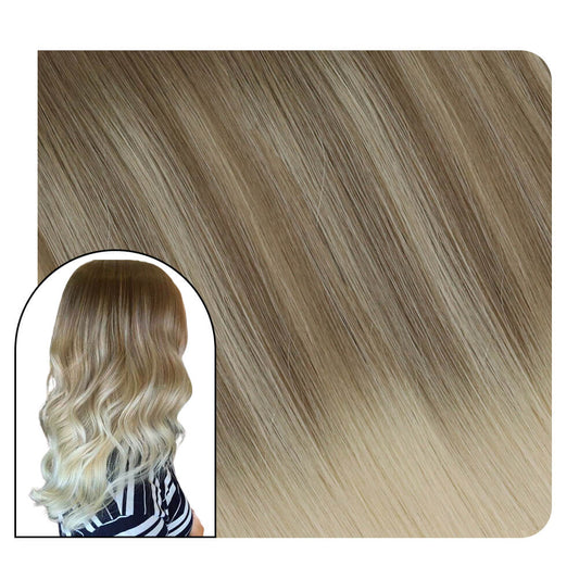virgin hair weft bundles balayage color human hair wholesale suppliers