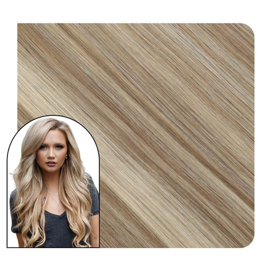 Hair Bundles Virgin Human Hair Sew in Highlight Brown With Blonde