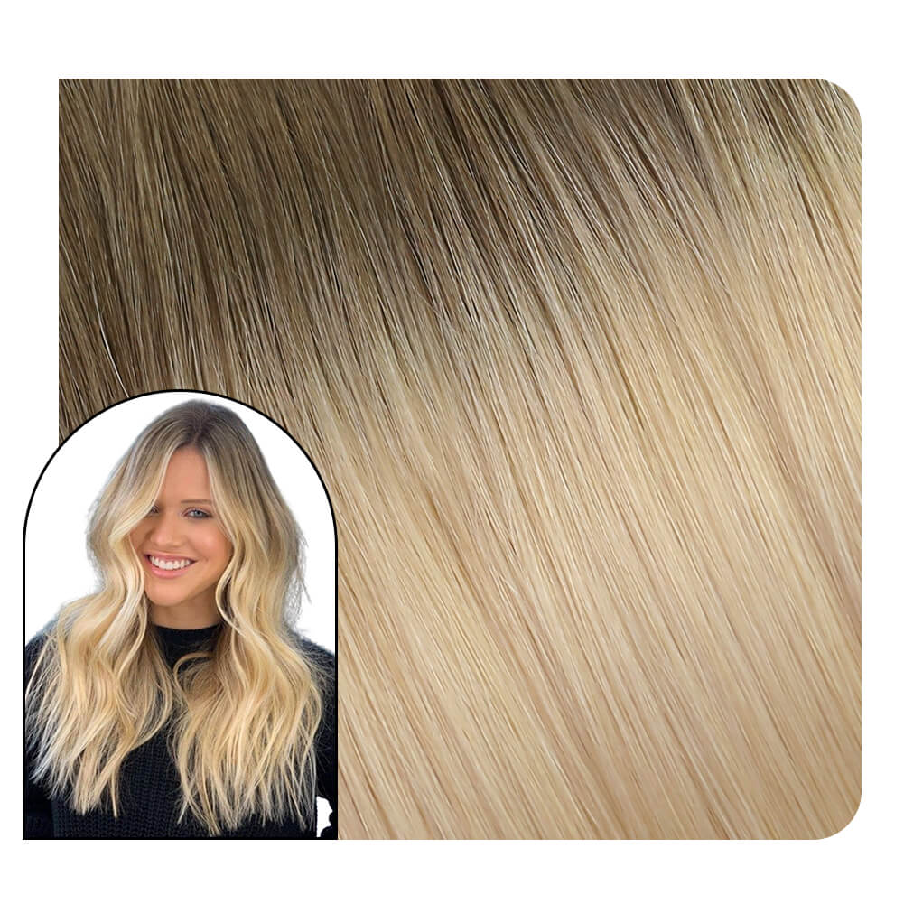 injection tape in hair extensions balayage color wholesale human hair extensions
