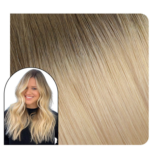 injection tape in hair extensions balayage color wholesale human hair extensions