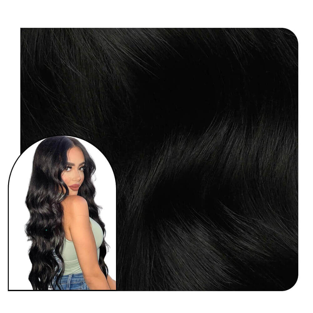 black curly virgin injection tape in hair  best double sided tape for hair extensions