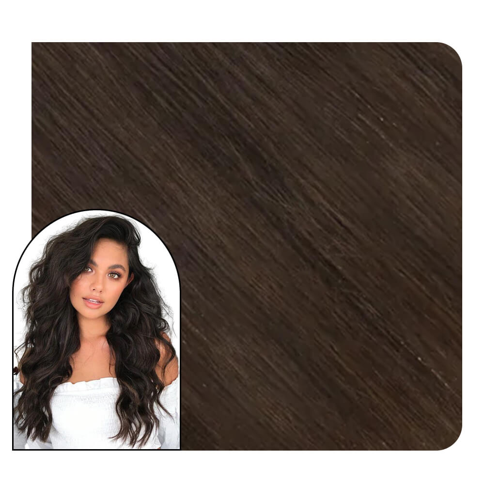 Real Hair Clip in Human Hair