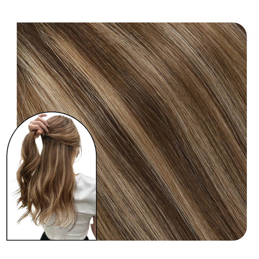 Seamless Flower Tape in Hair Extensions