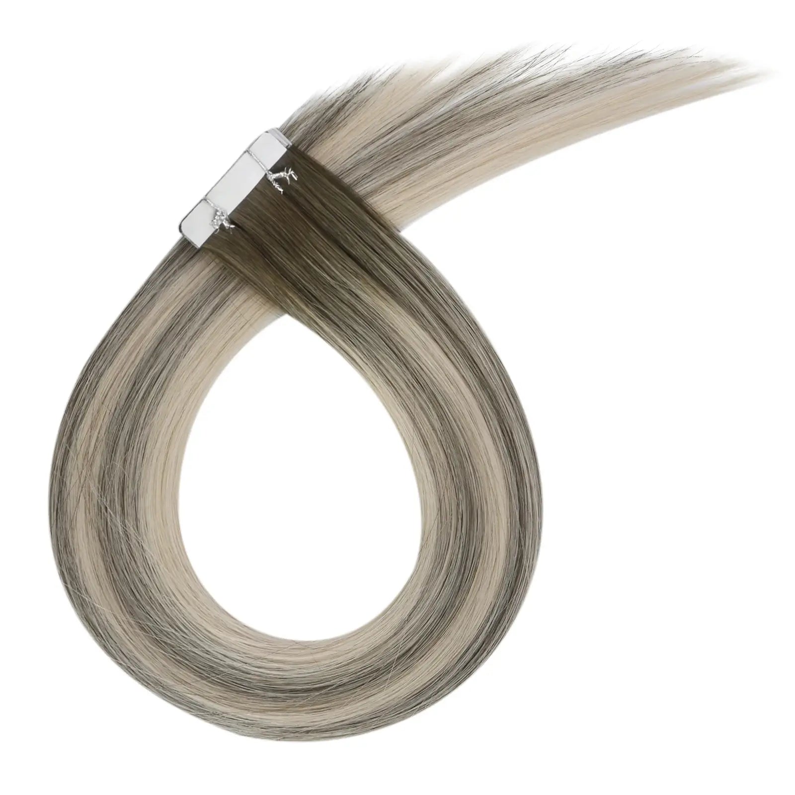 invisible injection tape ins balayage color for thin hair