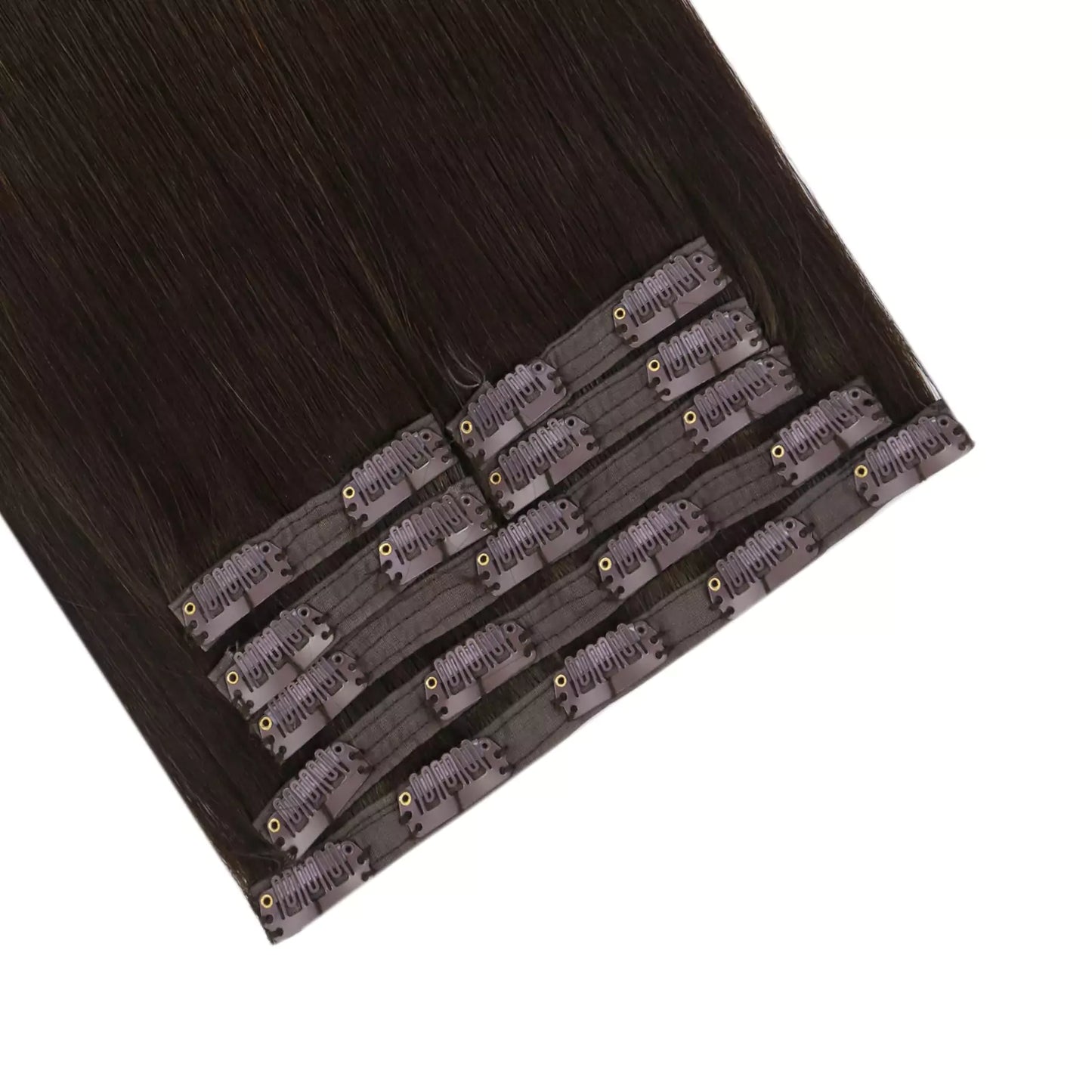 virgin hair vendor clip in hair extensions