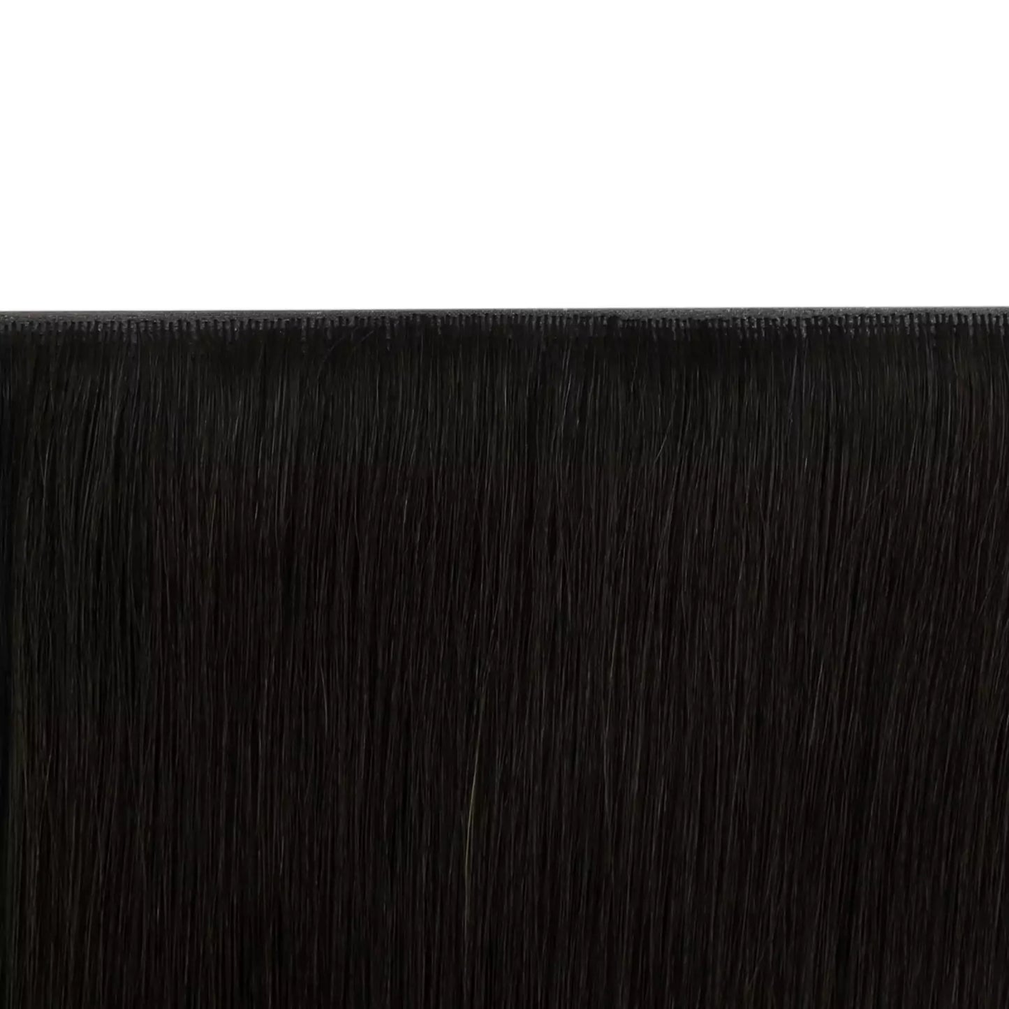 black xo invisible hair weft