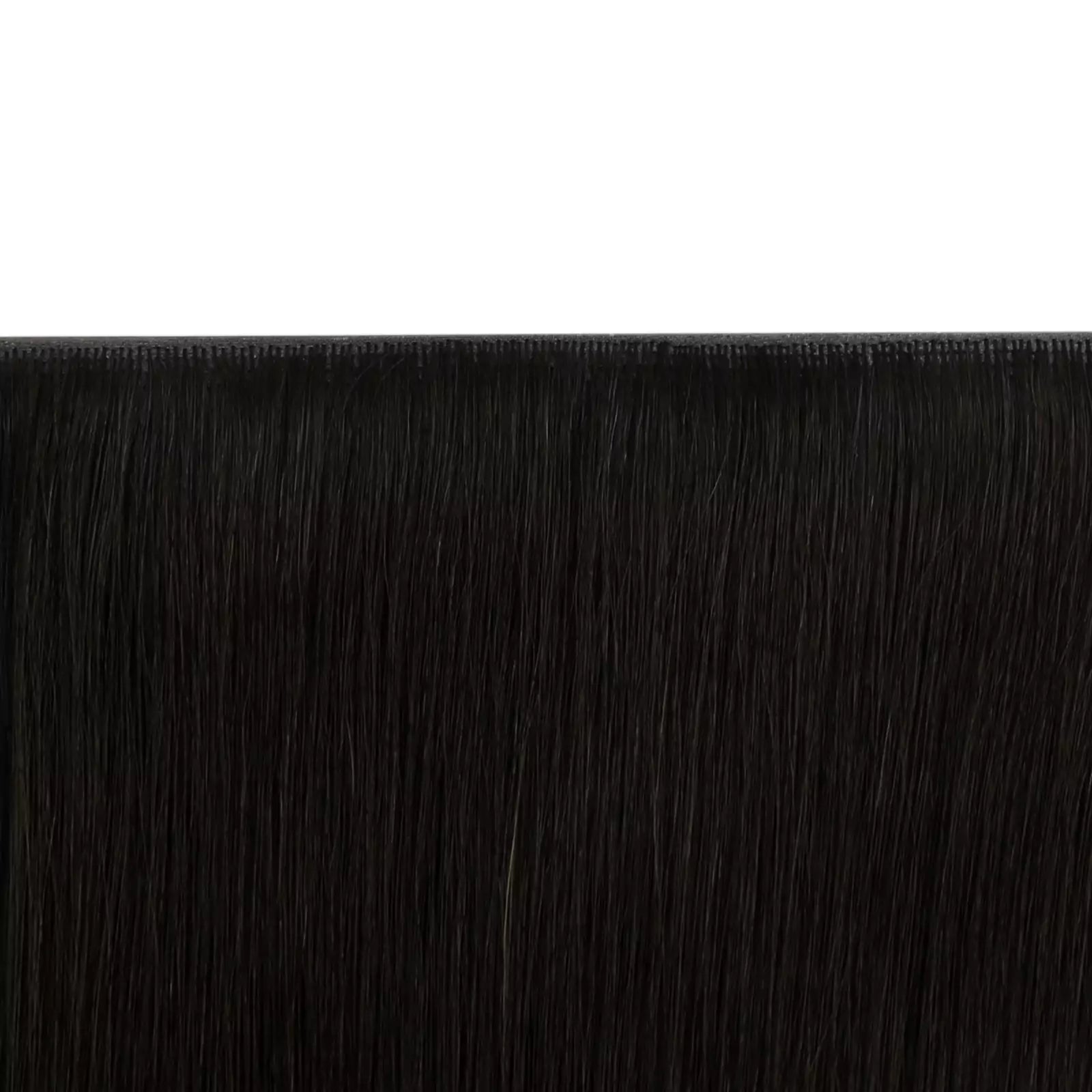 black xo invisible hair weft