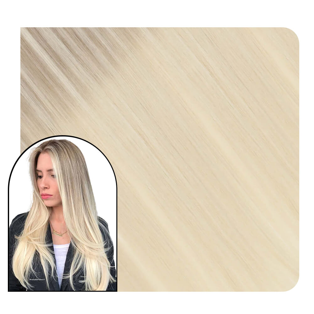 balayage color injection tape in hair cuticle aligned virgin hair