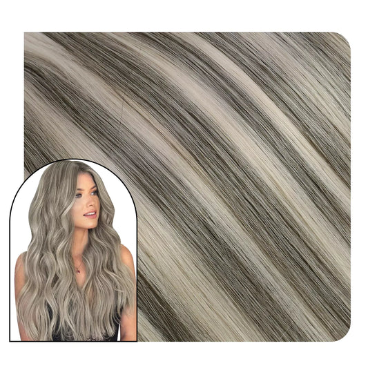Invisible Injection Tape in Hair Extensions Virgin Human Hair