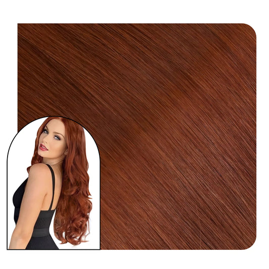 invisible seamless injection tape in hair extensions
