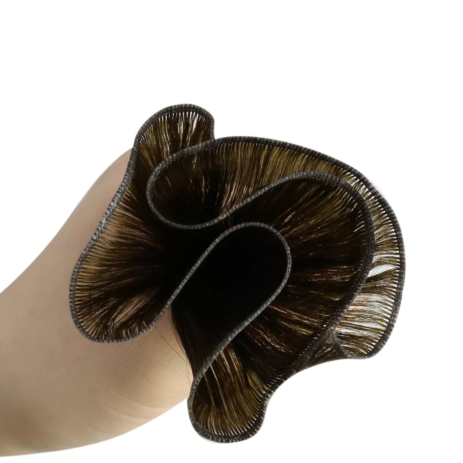 invisible hair weft virgin genius weft balayage color