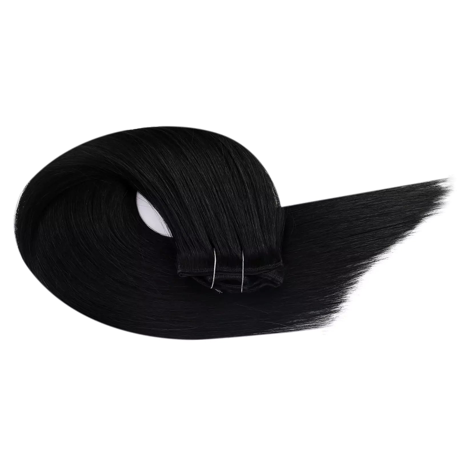 Pure Color Clip in Natural Human Hair