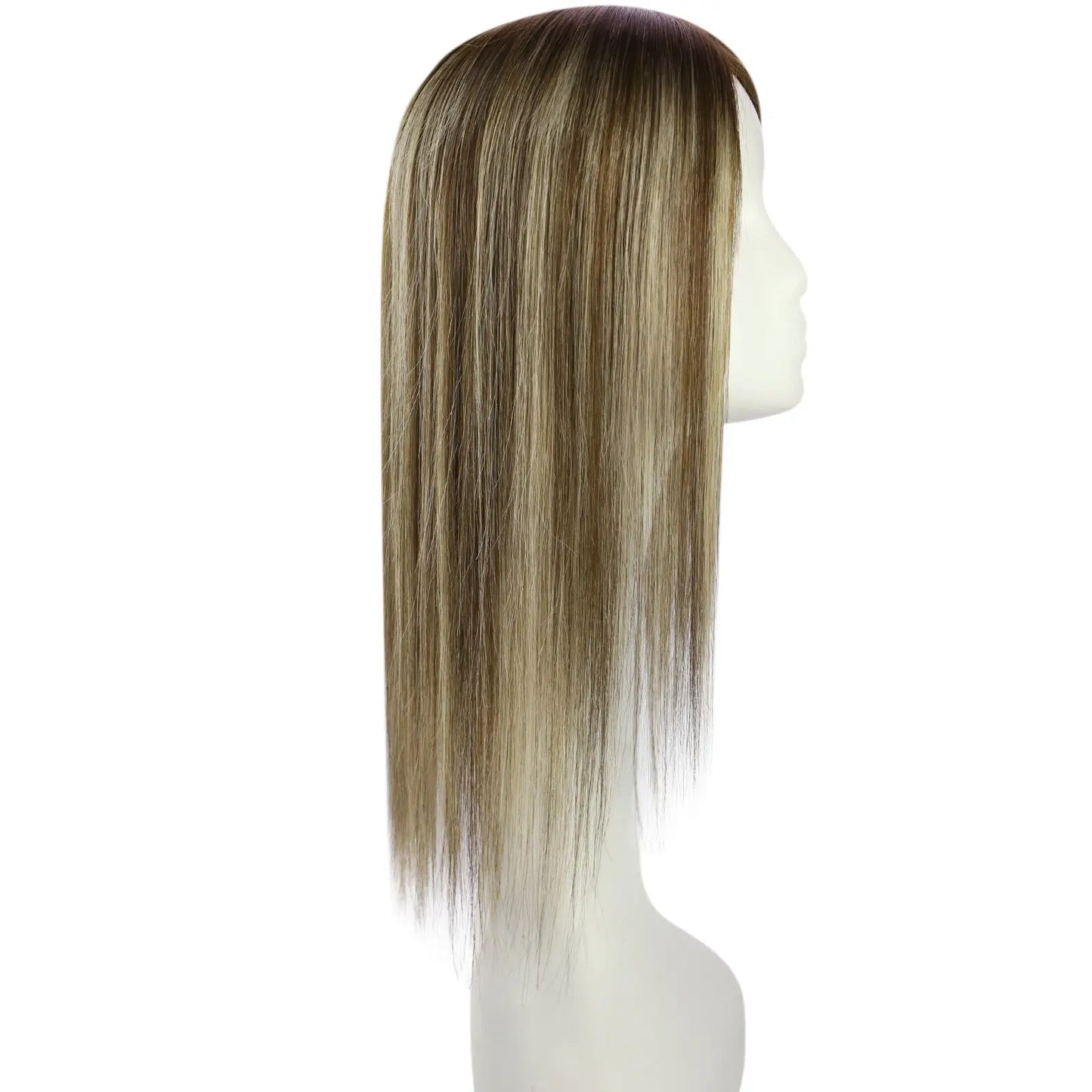 virgin cuticle hair topper hair pieces for women's thinning hair