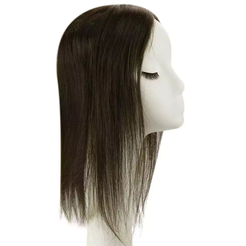 real human hair topper for women hair thin hair