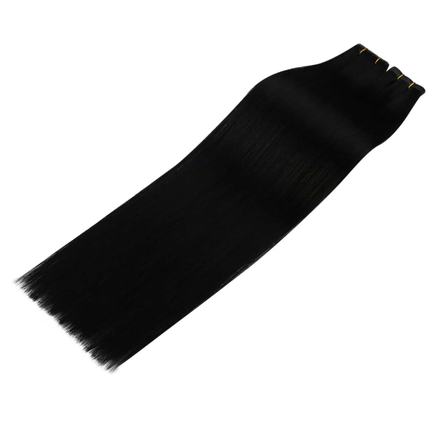 butterfly weft human hair extensions seamless weft hair extensions black for thin hair