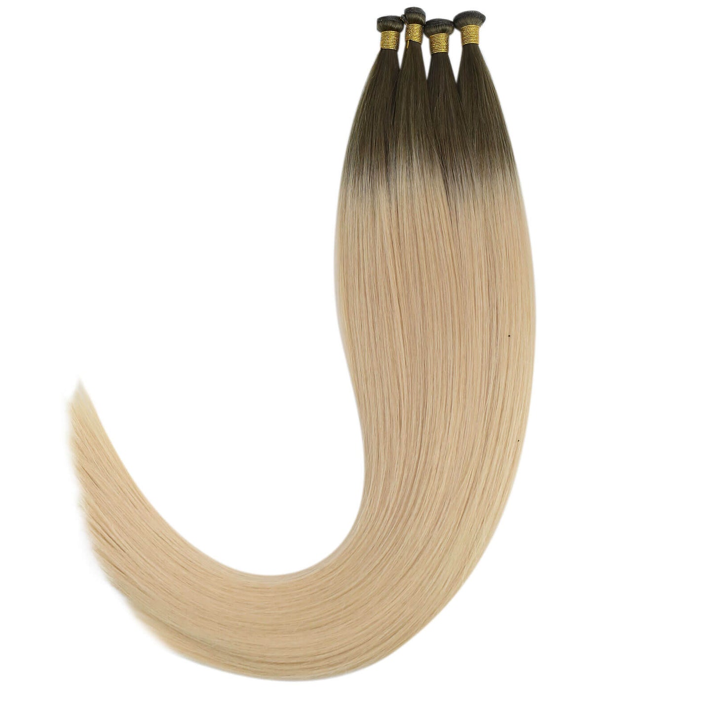 invisible genius weft professional extensions for fuller hair balayage color