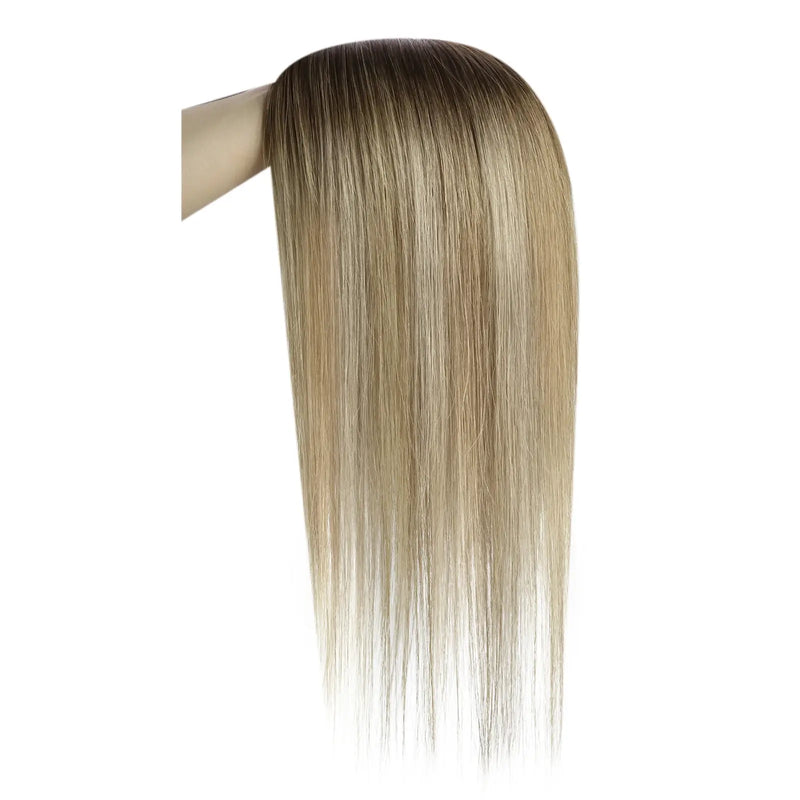 hair toppees clip for women white