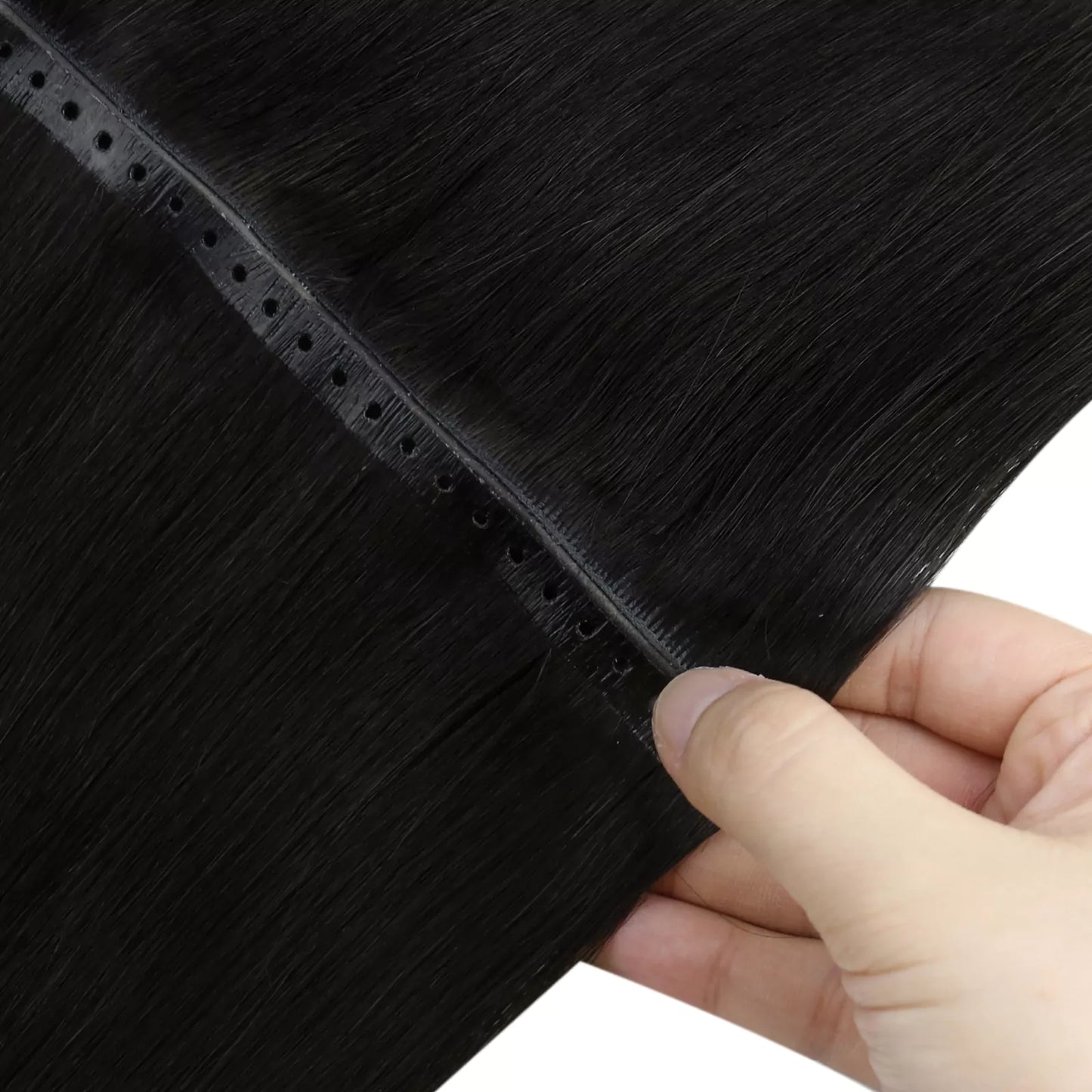 xo invisible hair weft