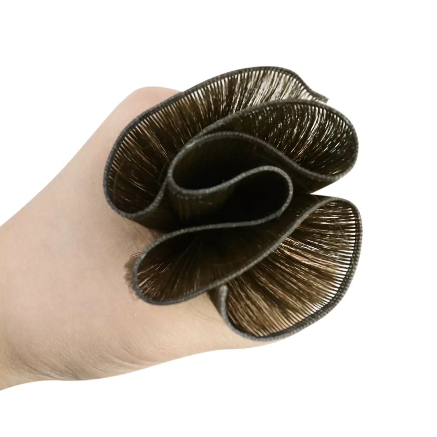 brown human hair weave virgin genius weft
