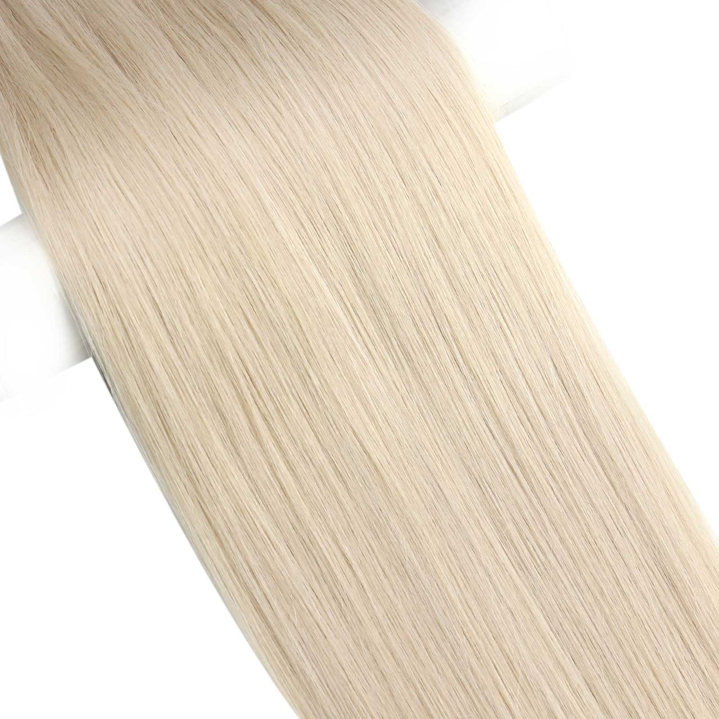 white blonde professional hair weft