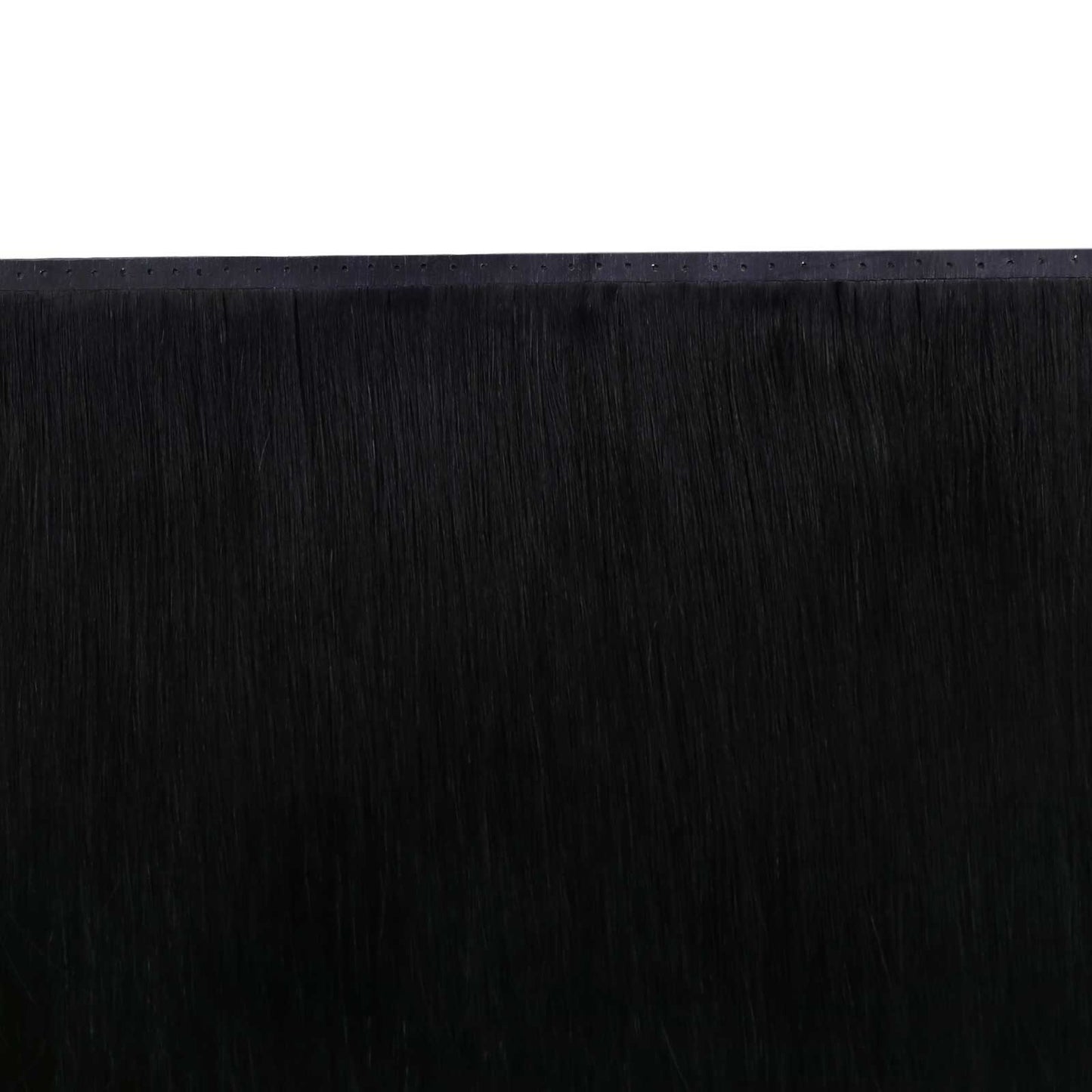black invisible hair weft professional hair extensions