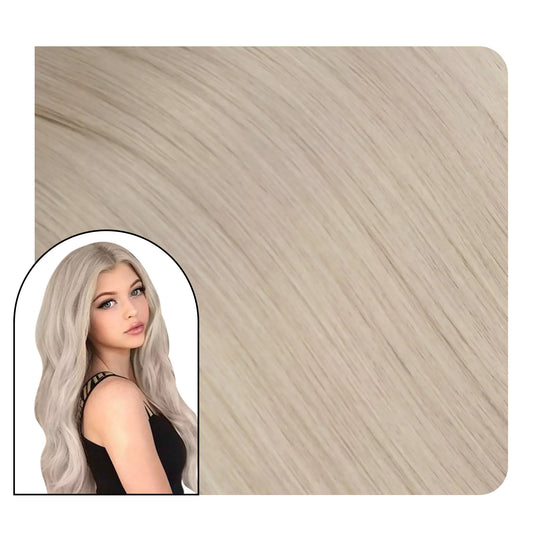 100% Human Hair K-tip Hair Extensions Pure Blonde Color