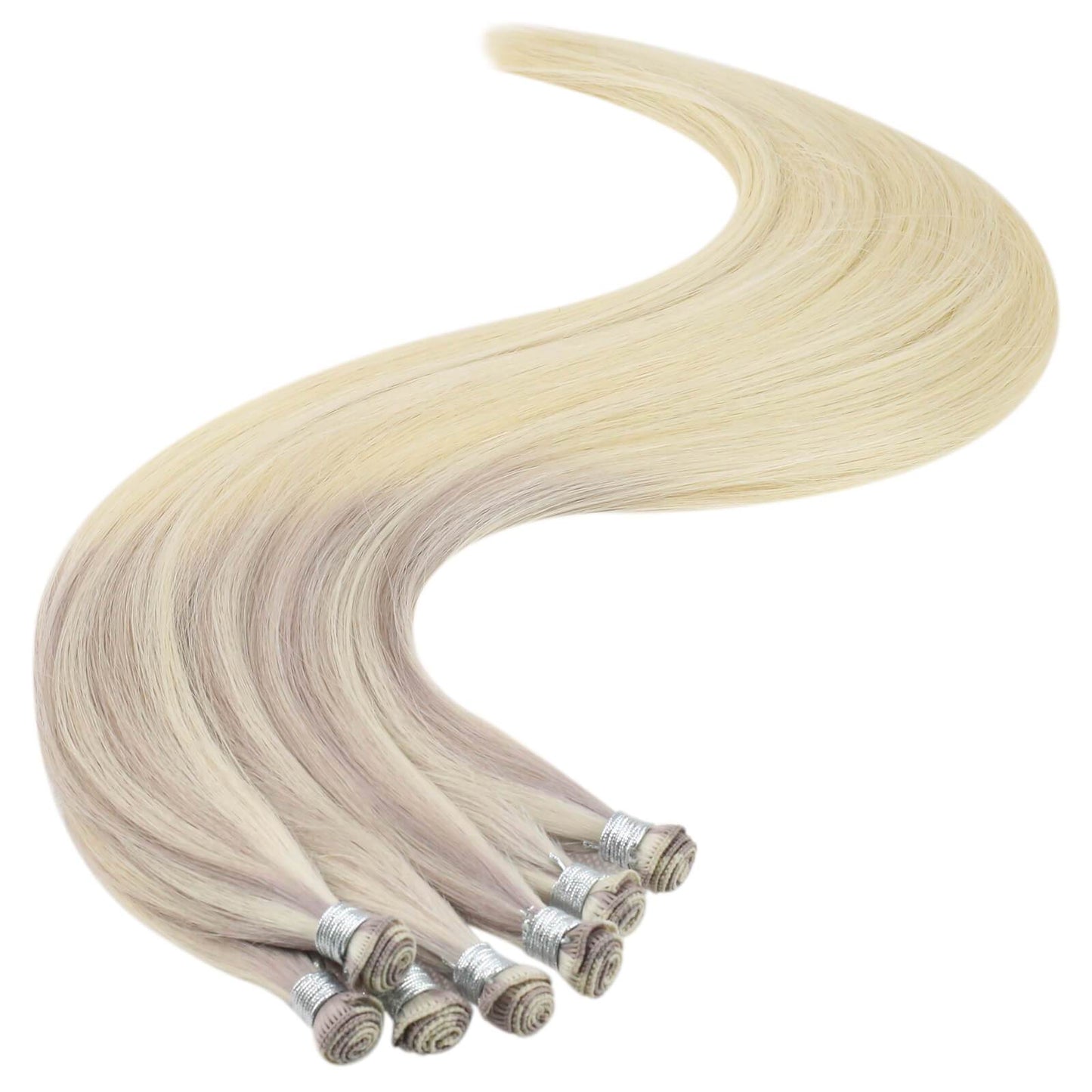 Real Hair Extensions Hand-tied Weft Sew in hand tied weft hair extensions wholesale