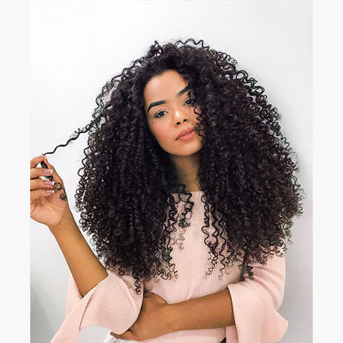 Curly Clip ins Hair Extensions Human Hair