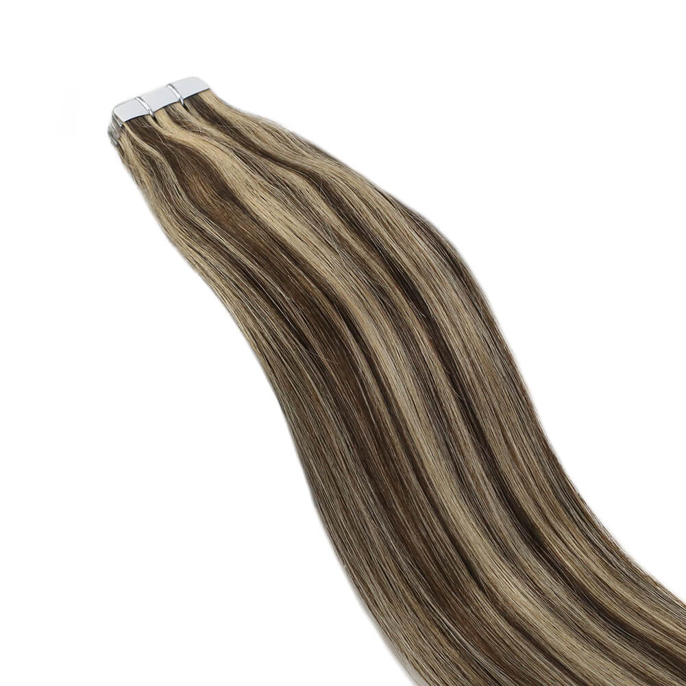 Virgin balayage ombre tape in hair extensions
