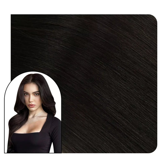 Ktip Extensions Fusion Human Hair Natural Black For Women