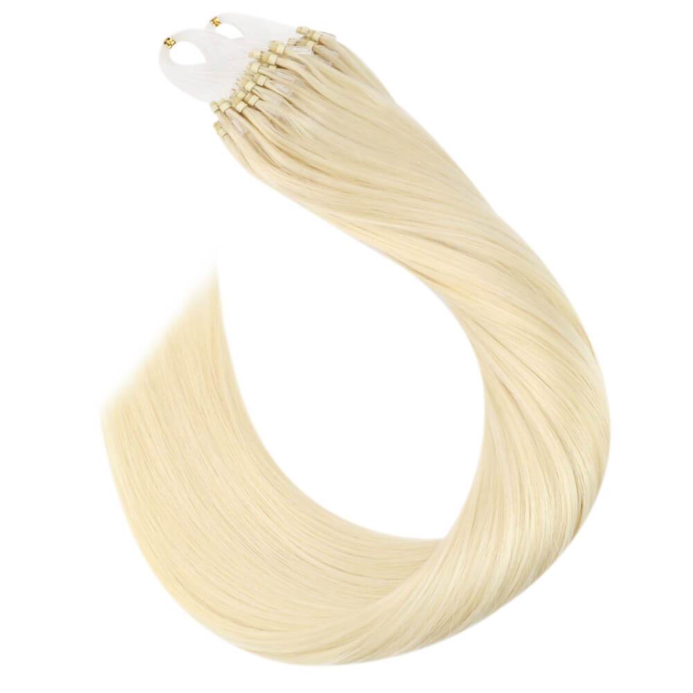 Real Hair Extensions Micro Links Hair