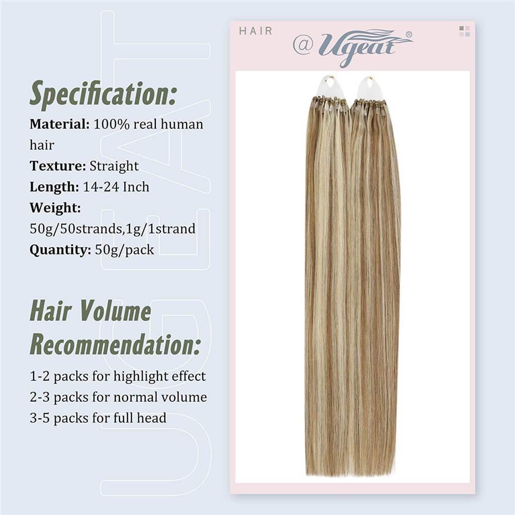 micro ring hair extensions cost