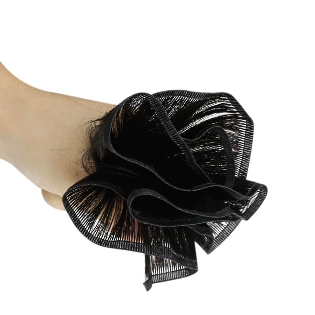 thin invisilbe flat weft virgin hair extensions