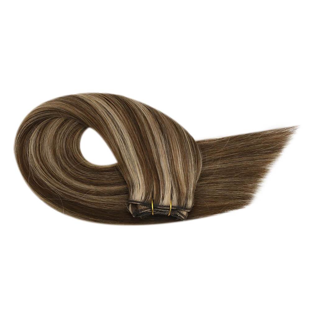 weave hair straight
