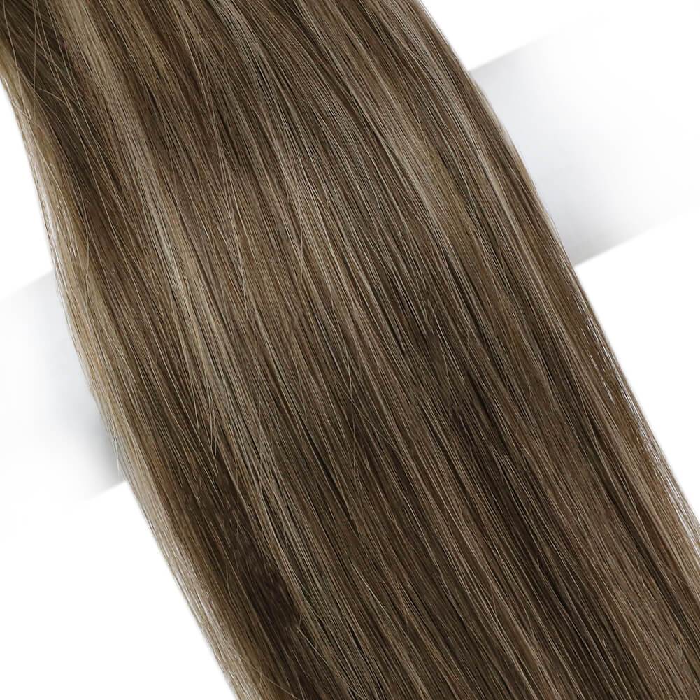 balayage hand-tied human hair extensions