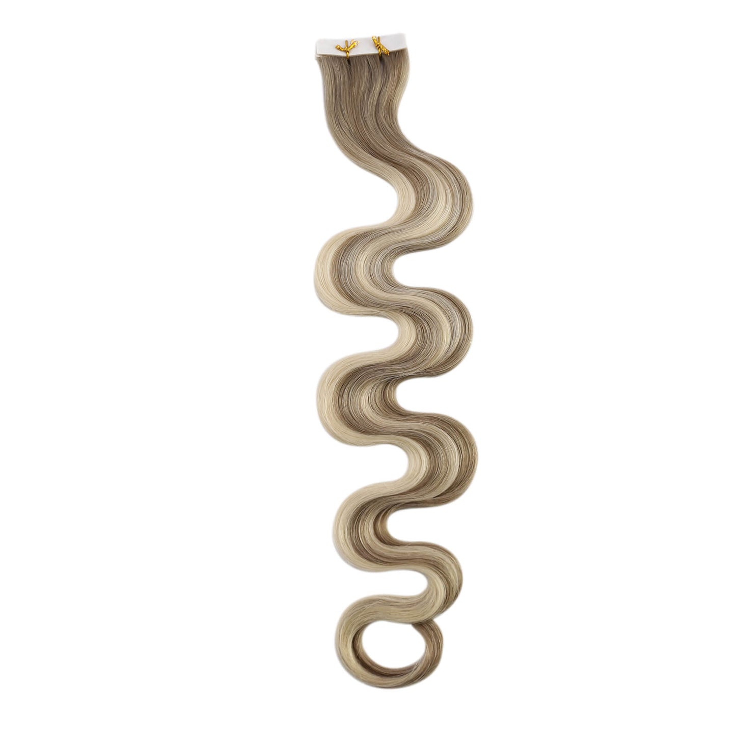body wavy virgin tape in hair extensions