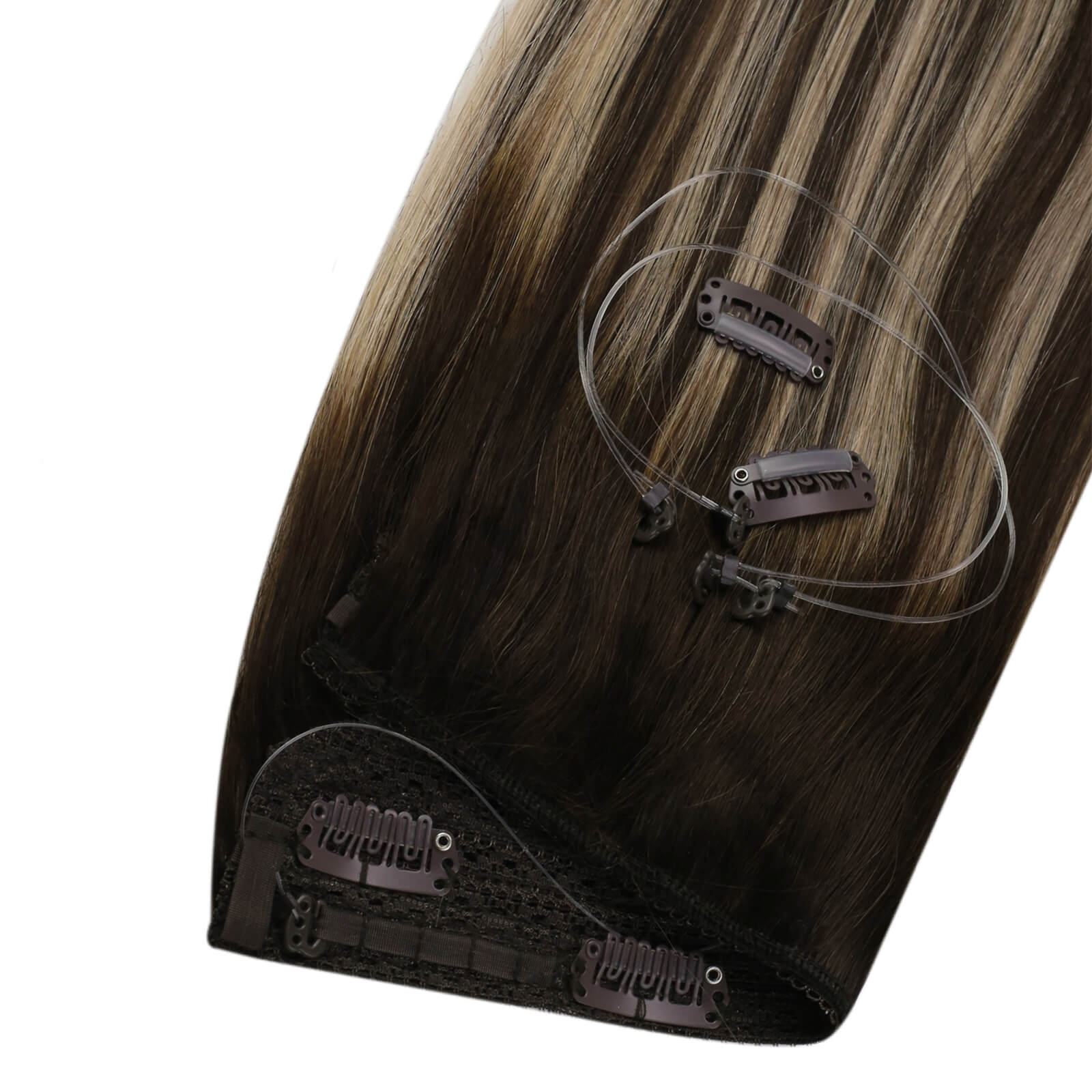 flip in halo hair extensions human hair
