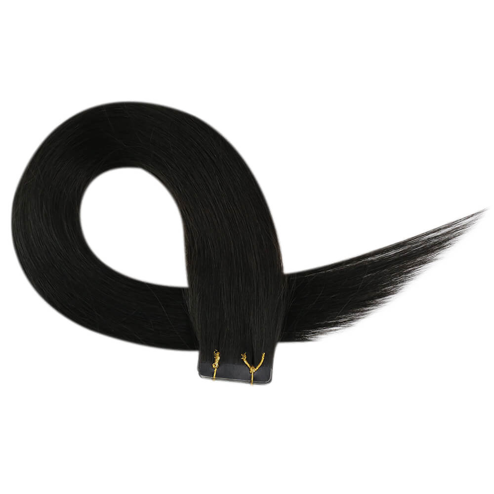thick end virgin tape in hair extensions real hair