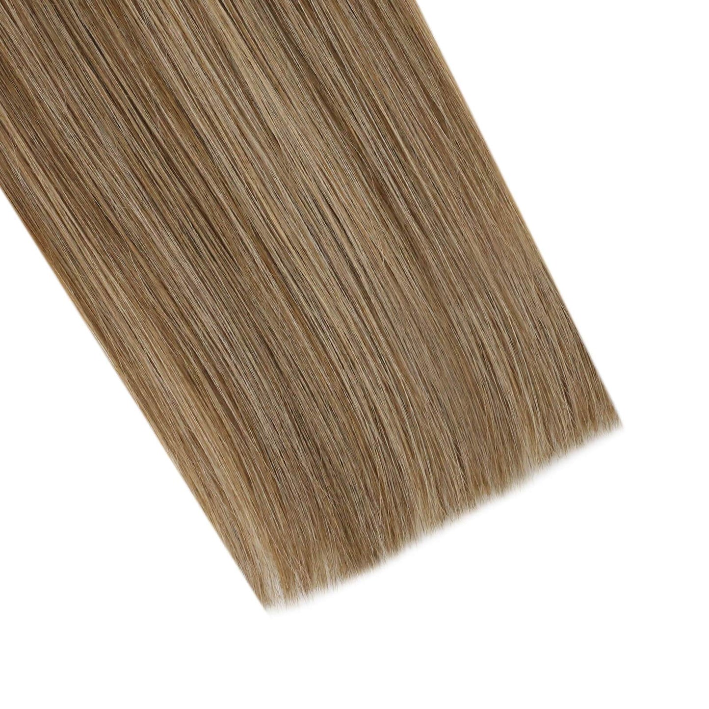 #1B/6/16 Black to Brown with Blonde 120Gram Natural Hair Clip in Remy Hair Extensions