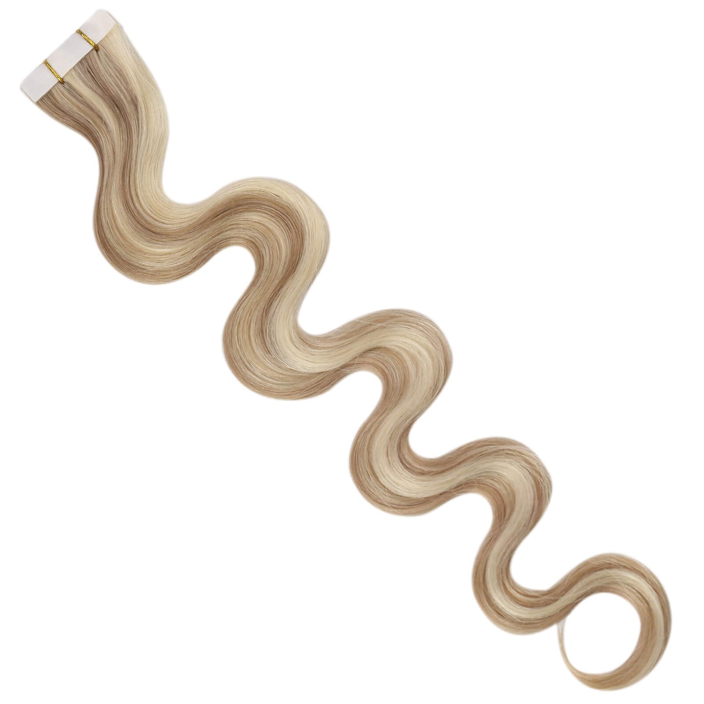 beach wave pu injected tape in hair extensions curly hair extensions