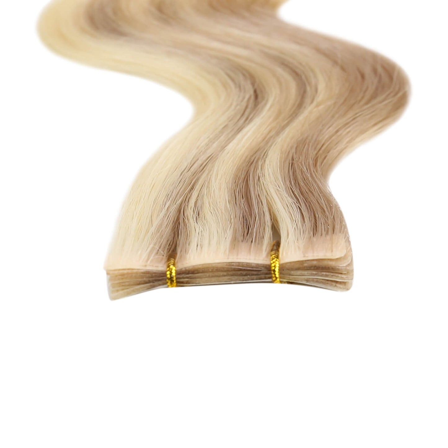 beach wavy tape in hair extensions #18/22/60 professional hair extension suppliers