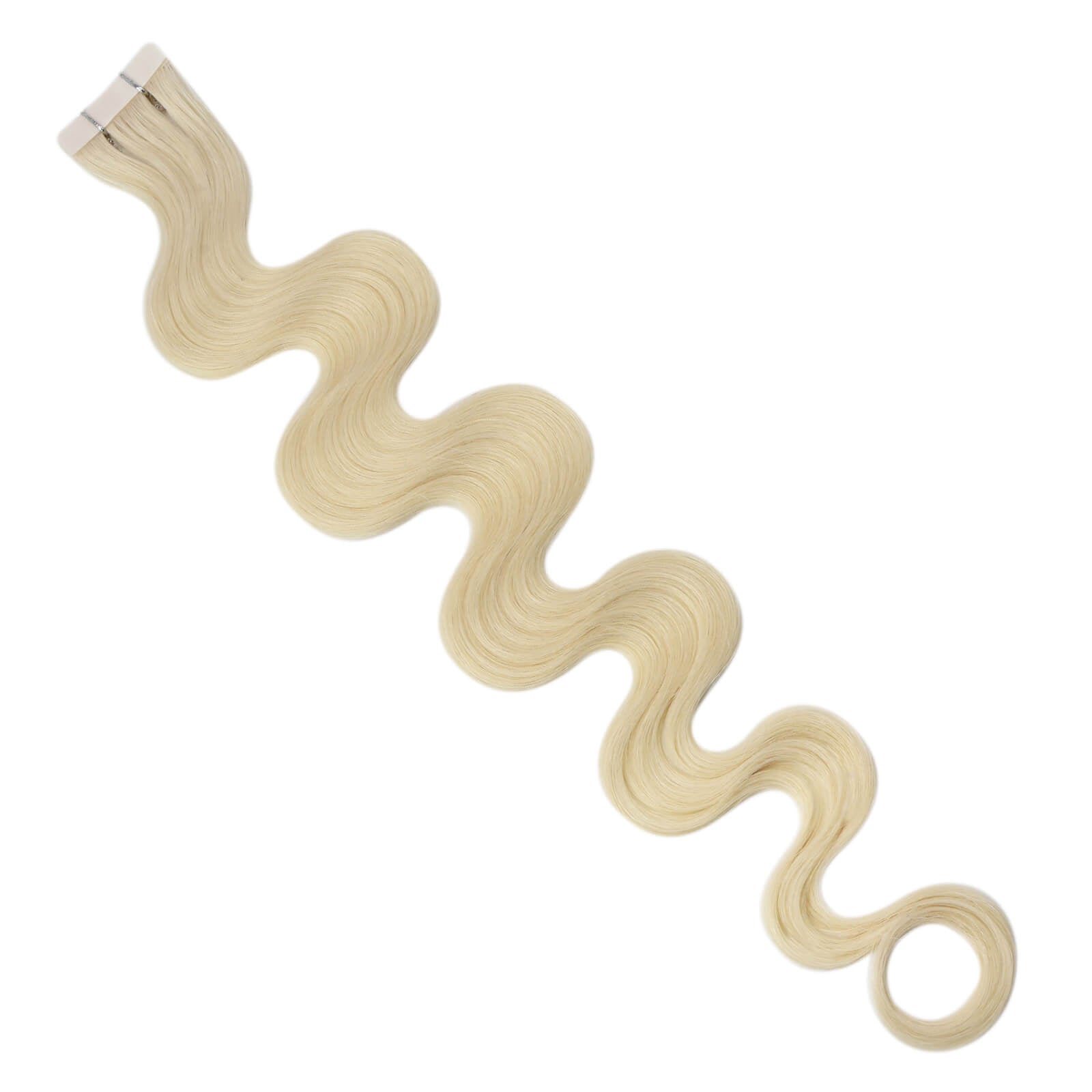 invisible virgin tape in extensions body wave hair extensions