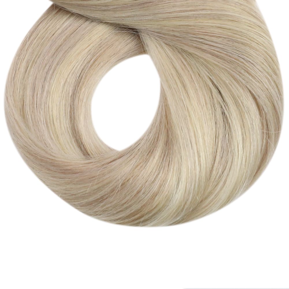 hair clip in human hair extensions